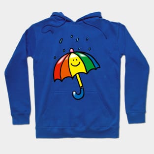 cute rainbow umbrella Hoodie